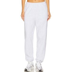 SKIMS Light Heather Gray Cotton Fleece Classic Jogger